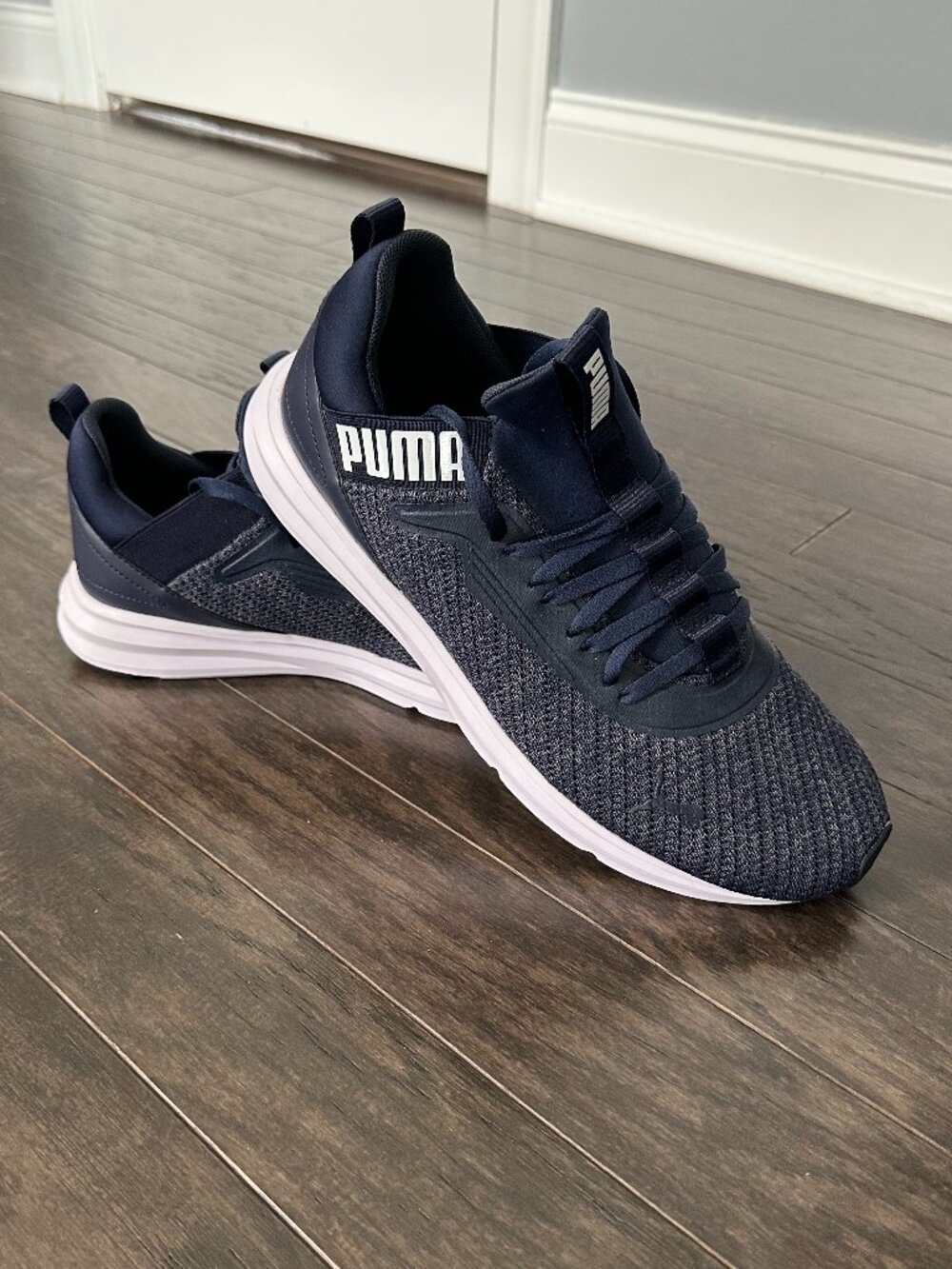 Puma Navy Blue Men's Enzo Beta V3 Sz US 10.5 Athletic Sneakers
